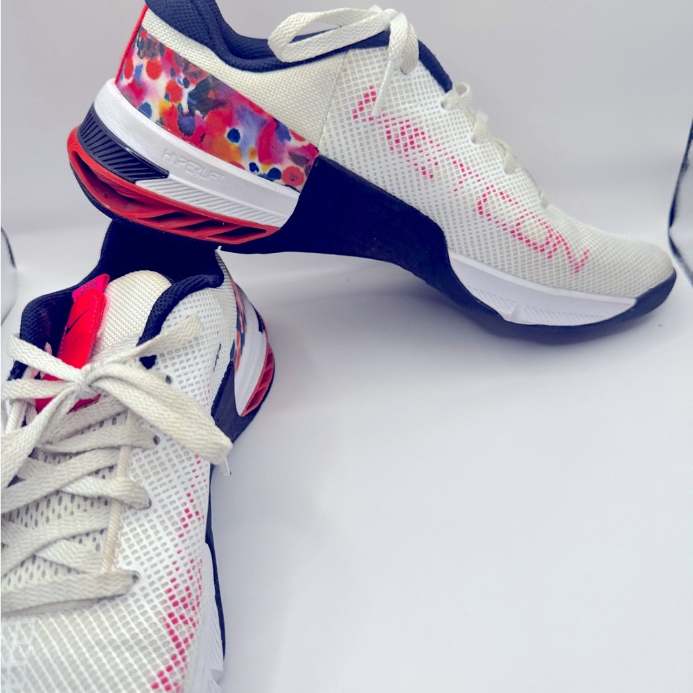Nike Metcon White with Multicolor Accents